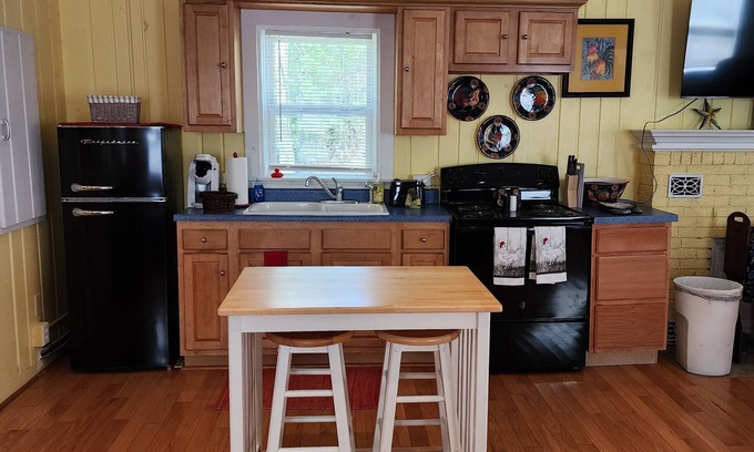Northeastern Michigan Cottage | Sunny Studio Cottage steps away from the shores of Lake Huron in Greenbush, MI
