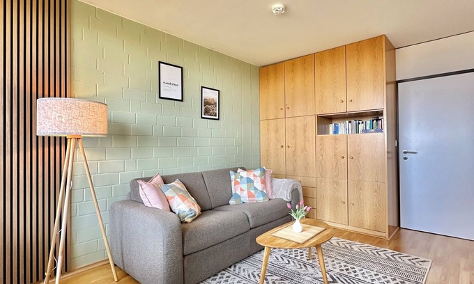 Hohegeiß Apartment | Sunny time-out in the Harz Mountains with balcony view & close to the outdoor forest pool