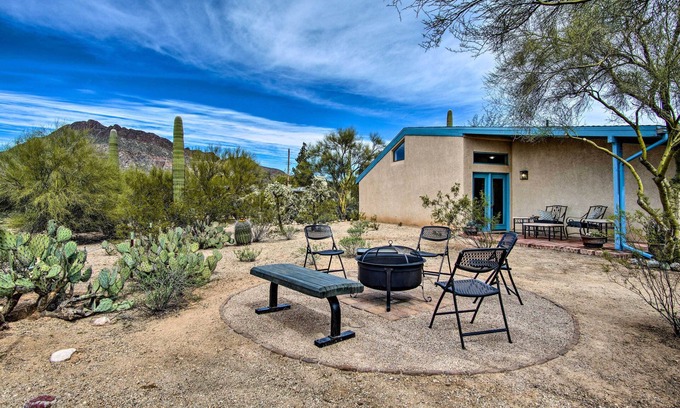 Tucson Estates House | Sunny Tucson Home w/Patios on 5 Acres!