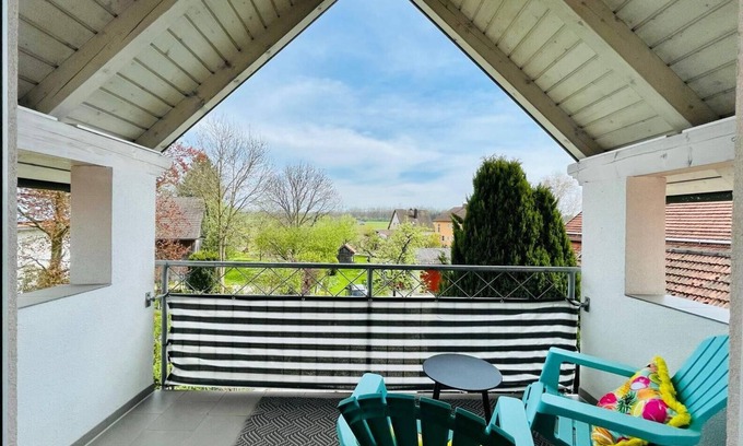 Unterallgau Apartment | Sunny vacation apartment with balcony near Augsburg