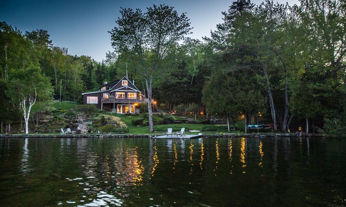 Rangeley Cabin | Sunrise Cove Lodge- Lakefront with Dock and Canoes/Kayaks!