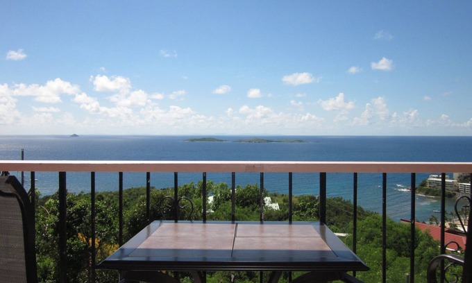 Estate Bolongo Apartment | Sunrises & Sunsets Tropical Getaway - Incredible Views Overlooking Caribbean Sea