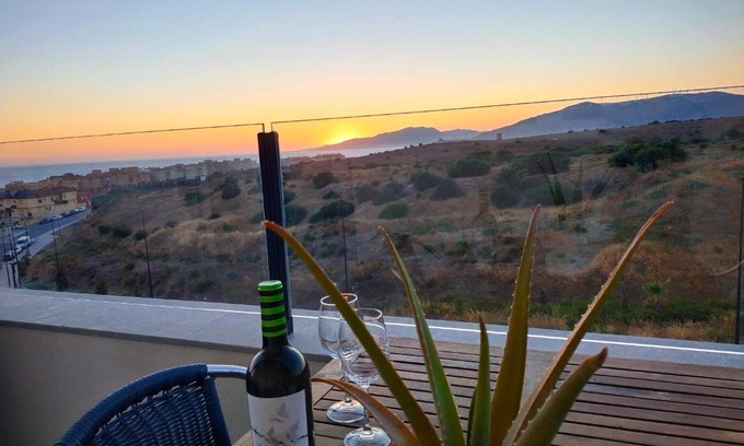 Tarifa Apartment | SUNSET DIVINE -NUEVO- Views, Terrace , Pool , Garage- Fibre