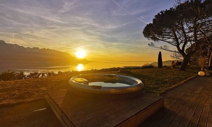 Chernex House | Sunset House with gorgeous view of the lake