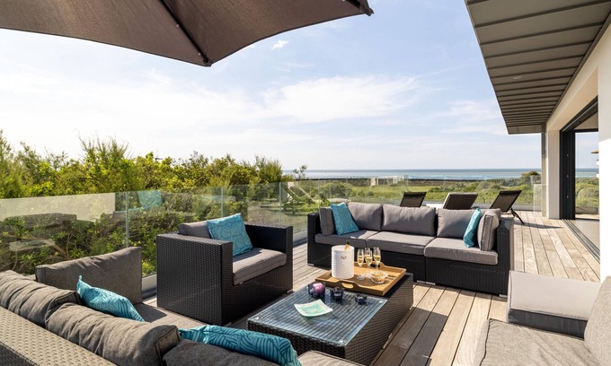 Anglet House | SUNSET - Luxury Villa with Ocean View & Heated Pool in Anglet - BARNES