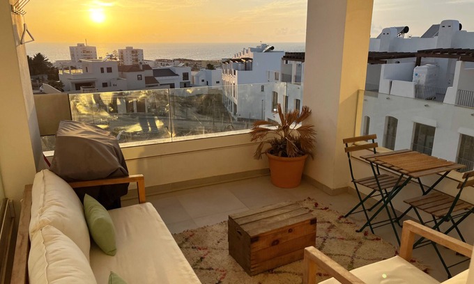 Tarifa Apartment | Sunset Ocean View Apartment with parking
