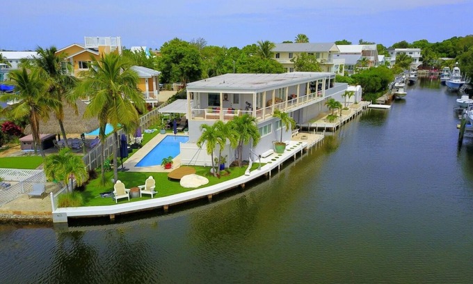Indian Waterways House | Sunset Peninsula—a multi-family, original, Florida Keys waterfront retreat!