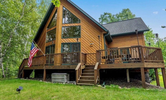 Fifty Lakes Cabin | Sunset Serenity on Kego Lake