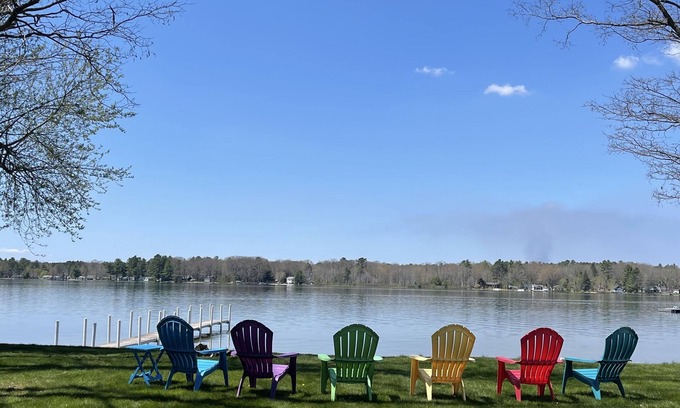 Gaylord Cottage | Sunshine Cottage on 100’ of sandy Otsego Lake. Gaylord, Mi. Boat, golf, relax