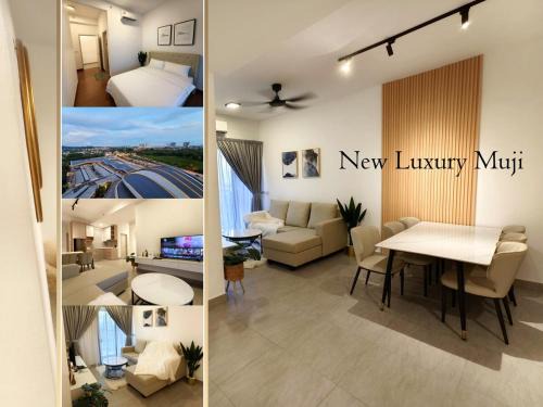Shah Alam Apartment | Sunsuria Luxury Muji 3BR suit for 6-8px
