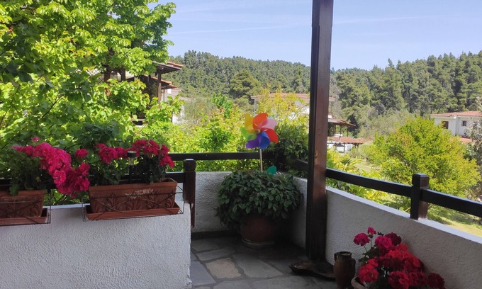 Siviri Villa | Super cozy and comfort villa in the woods just 1 klm from Elani beach