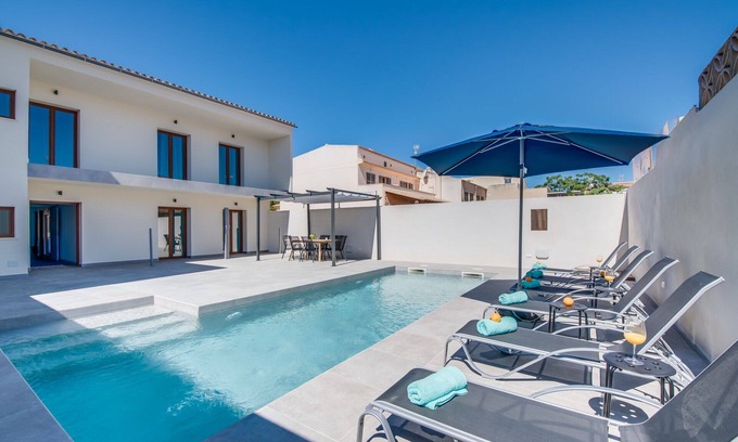 Sa Coma House | SUPER ! New apartment Cala Morlanda, up to 6 people. Pool, wifi incl