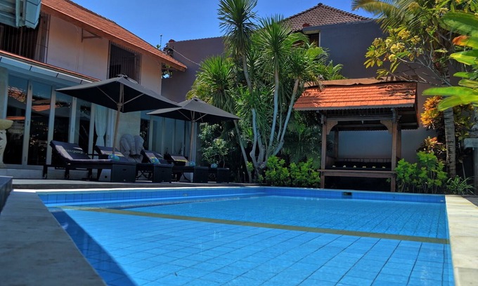 North Legian Villa | Superb 4BR Villa, Legian! - 5Min Drive To Kuta Beach! W/Private Swimming Pool!