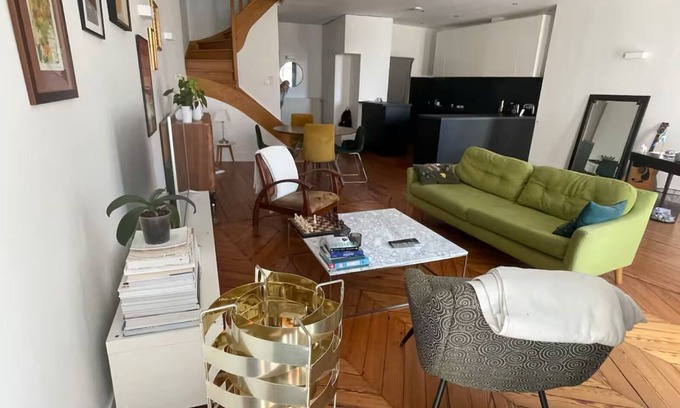 Macon Apartment | Superb cosy-chic duplex apartment in the heart of Mâcon