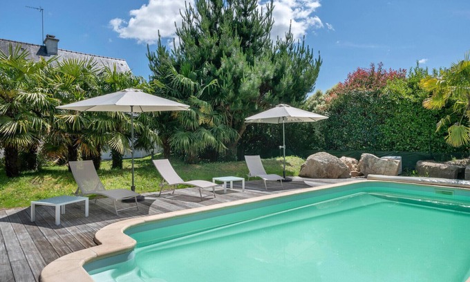 Crach Ski Chalet | Superb house for 8 in Crach with swimming pool