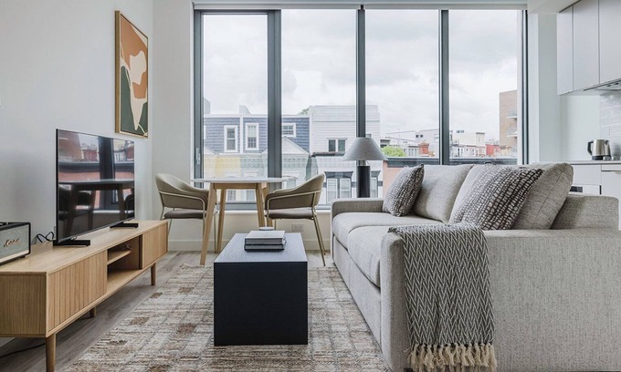 Truxton Circle Apartment | Superb NoMa 1BR w/Pool, Gym, EV Charging & Spa