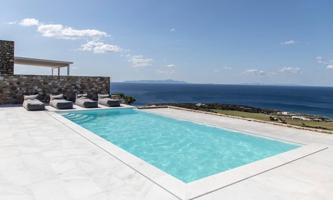 Paros Villa | Superb Paros Villa | Villa Mogador | 6 Bedrooms | Private Pool and Beautiful.