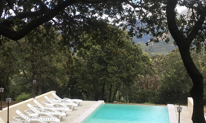 Calenzana Apartment | SUPERB RENT ANY COMFORT - POOL - BOULODROME - PRIVATE PARKING IN PEACE