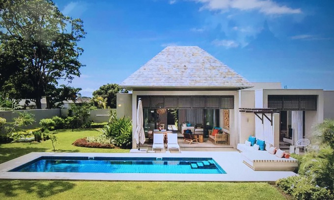 Grand River South East Villa | Superb villa with pool on the golf course Anahita opposite the famous island deer