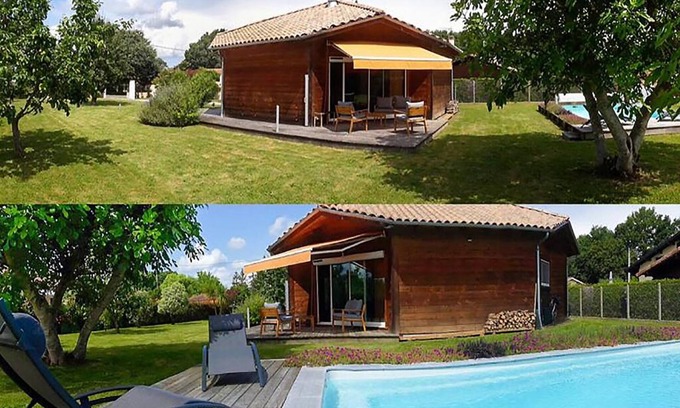 Port-de-Lanne House | Superbe Maison Ossature Bois Avec Piscine au Calme