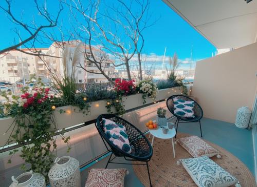 Le Port Apartment | Superbe T2 au calme avec balcon sur la marina - 10