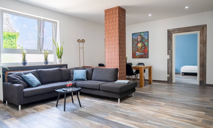Habinghorst Apartment | Superior Apartment 2 - 9 Personen Küche TV