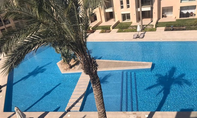 El Gouna Apartment | Superior apartment with private beach and 160 meter long pool!