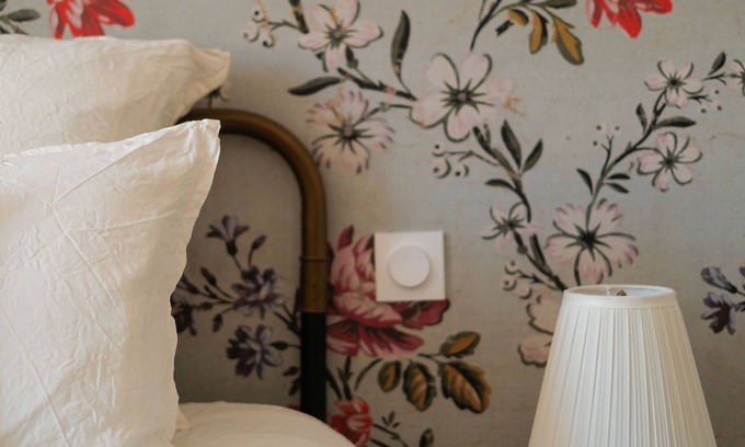 Le Fresne-Camilly Bed & Breakfast | Superior double room with garden view - l'Elégante