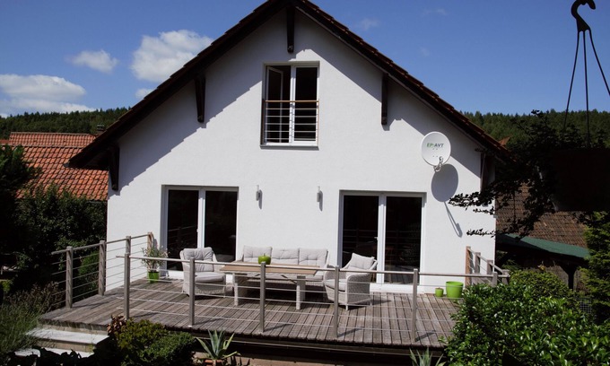 Engelsbach House | Superior - Holiday home at Engelsbach in the Thuringian Forest near Rennsteig