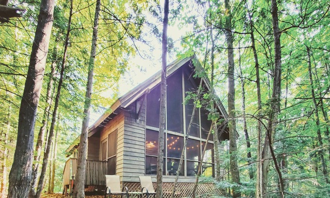 Red Cliff Cabin | Superior Sanctuary: Refined Rustic in the Woods by the Beach, Trails