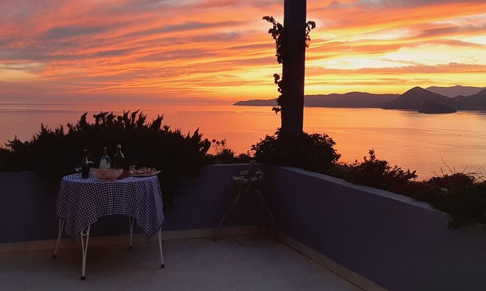 Krstac Apartment | Superior, Two Bedroom, sea view, Pool, Parking