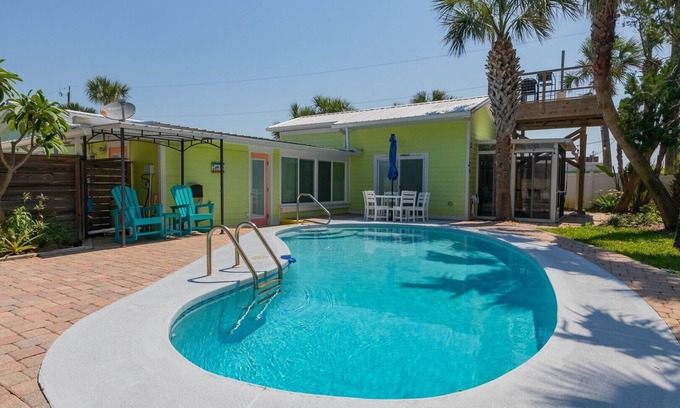 Butler Beach House | Surf Drive Paradise – Oceanview Pool Home Just Steps from the Beach