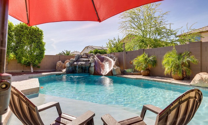 Greer Ranch House | Surprise Home w/Heated Pool & Deck