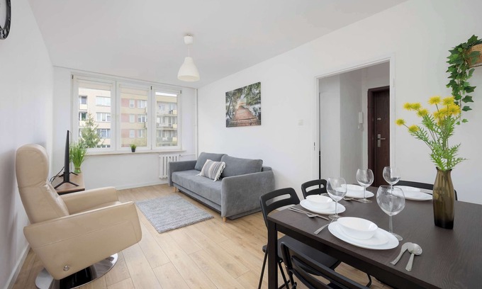 Targowek Apartment | Suwalska 5 | Family Apartament | Balcony