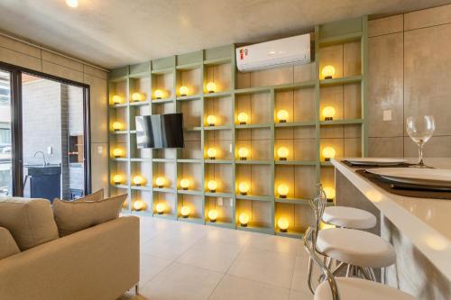 Lagoa Pequena Apartment | Swami: Conforto e Estilo no Novo Campeche HT5059