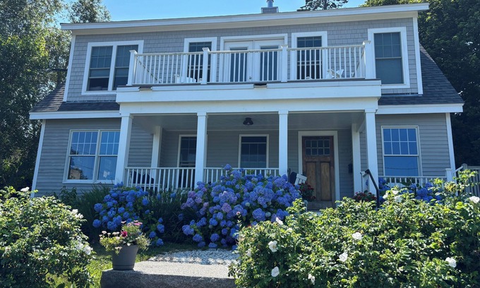 Loveitts Field Cottage | Sweeping Ocean Views in Cape Elizabeth Steps from Cliff House Beach!