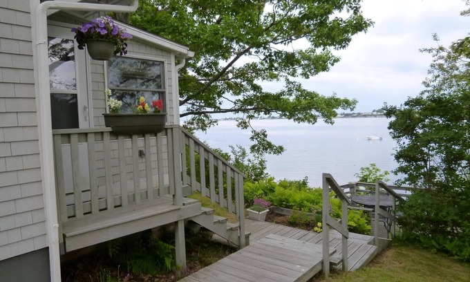 Mid-Coast and Islands Cottage | Sweet 1 bedroom cottage tucked along Harpswell Sound' shore, quiet location and wonderful views