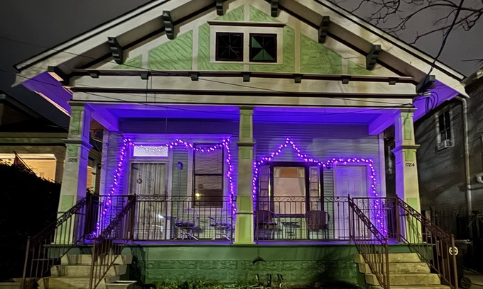 Fairgrounds Apartment | Sweet Artist Haint, Jazz Fest, New Orleans