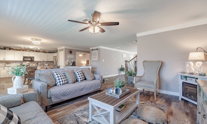 Grand Prairie House | Sweet Escape Homes: 3000sf Rustic Modern Home - Center of Dallas & FW