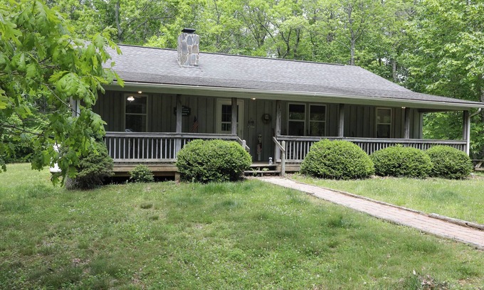 Burks Fork Cabin | Sweetwater Cabin - secluded and peaceful, by Buffalo Mountain Getaway