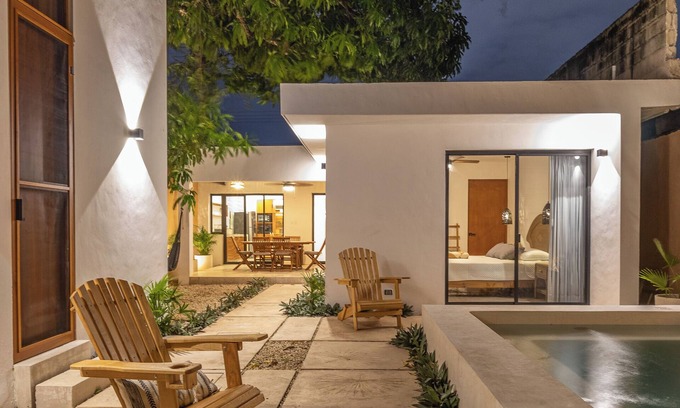 Centro House | Swimming pool-Parking lot-Washing machine-Hamaca-New home