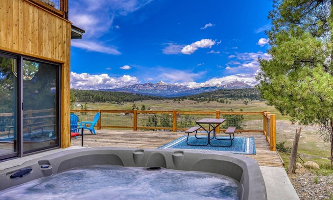 Pagosa Springs House | Swiss Summit Pagosa: Newly Remodeled Chalet with Hot Tub, Stunning Views, Minutes to Downtown Pagosa