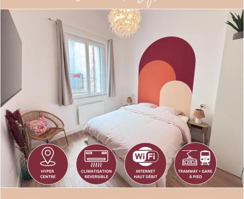 Montpellier City-Centre Apartment | SYLOU - Appartement Climatisé, 4 personnes, Centre historique, Comédie, Tram & Gare