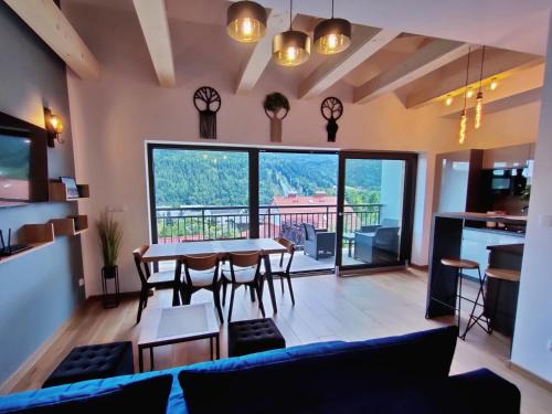 Meszna Apartment | Szczyrkowskie SKI&FUN 14 z widokiem na góry Sauna, jacuzzi w cenie pobytu