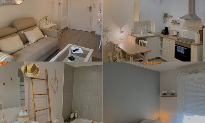 La Capelette Apartment | T2 renovated, quiet and charming