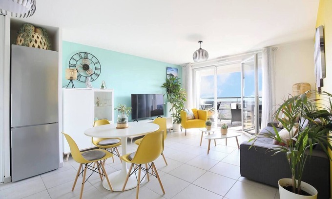 Pech-David Apartment | T3 - 2 bedrooms - Panoramic view Toulouse - Near CHU Rangueil - fully equipped