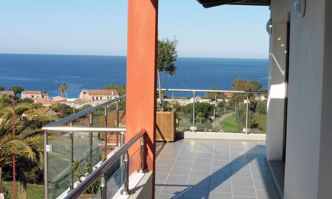 Saint-Florent Apartment | T3 new quiet, magnificent view - 2 large terraces, very nice location