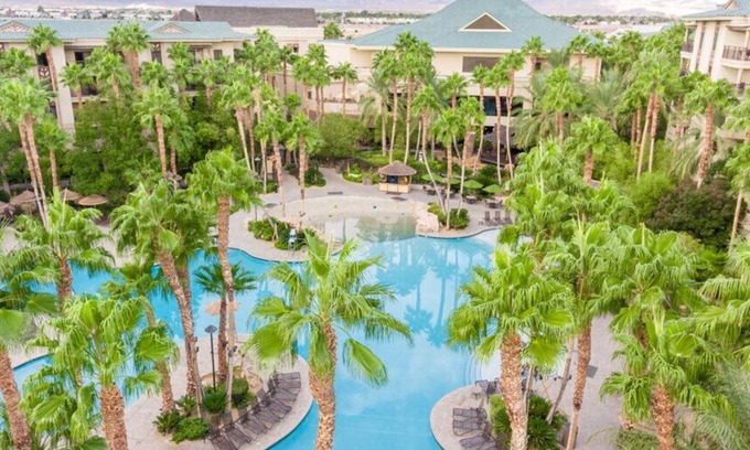 Las Vegas Condo | Tahiti Village Moorea 1br suite Saturday check-in