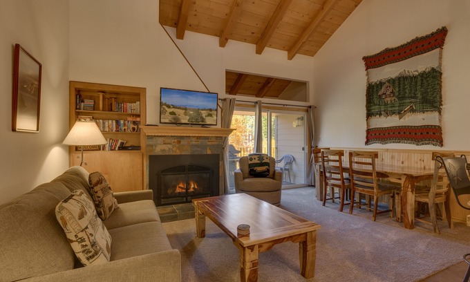 Carnelian Woods House | Tahoe Woods: 2 BR, 2 BA Townhouse in Carnelian Bay, Sleeps 8