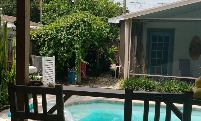 Ballast Point House | Tampa's Coolest Key West Style Pool Home & Cabana